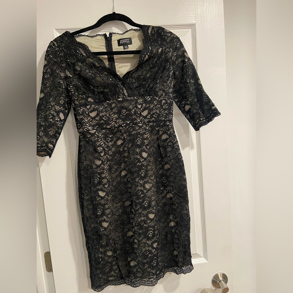 Adrianna Papell Lace Dress